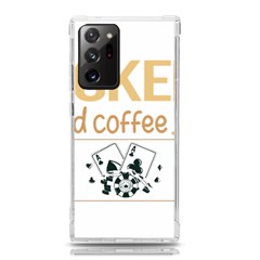 Poker T-shirtif It Involves Coffee Poker T-shirt Samsung Galaxy Note 20 Ultra Tpu Uv Case by EnriqueJohnson