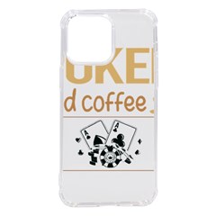 Poker T-shirtif It Involves Coffee Poker T-shirt Iphone 14 Pro Max Tpu Uv Print Case by EnriqueJohnson