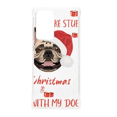 French Bulldog T- Shirt French Bulldog Merry Christmas T- Shirt Samsung Galaxy Note 20 Ultra Tpu Uv Case by ZUXUMI