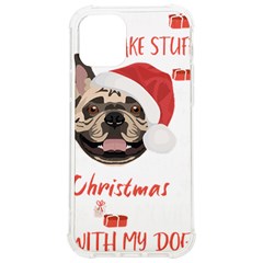 French Bulldog T- Shirt French Bulldog Merry Christmas T- Shirt Iphone 12/12 Pro Tpu Uv Print Case by ZUXUMI