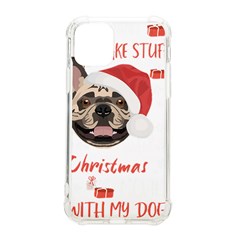 French Bulldog T- Shirt French Bulldog Merry Christmas T- Shirt Iphone 11 Pro 5 8 Inch Tpu Uv Print Case by ZUXUMI