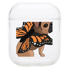 French Bulldog T- Shirt Frenchie Butterfly T- Shirt Airpods 1/2 Case by ZUXUMI