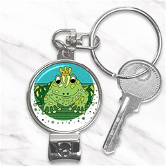 Frog Lovers Gift T- Shirtfrog T- Shirt Nail Clippers Key Chain by ZUXUMI