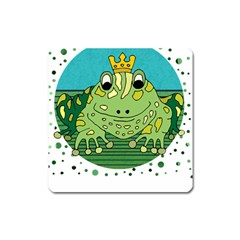 Frog Lovers Gift T- Shirtfrog T- Shirt Square Magnet by ZUXUMI