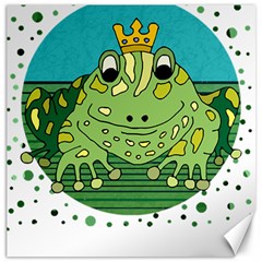 Frog Lovers Gift T- Shirtfrog T- Shirt Canvas 12  X 12  by ZUXUMI