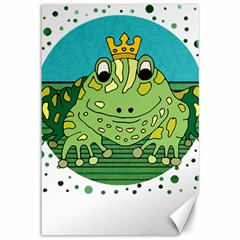 Frog Lovers Gift T- Shirtfrog T- Shirt Canvas 12  X 18  by ZUXUMI