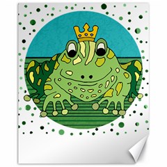 Frog Lovers Gift T- Shirtfrog T- Shirt Canvas 11  X 14  by ZUXUMI