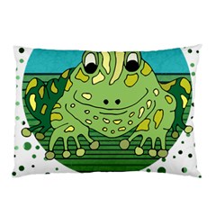 Frog Lovers Gift T- Shirtfrog T- Shirt Pillow Case by ZUXUMI