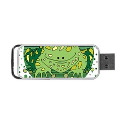 Frog Lovers Gift T- Shirtfrog T- Shirt Portable Usb Flash (one Side) by ZUXUMI