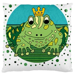 Frog Lovers Gift T- Shirtfrog T- Shirt Standard Premium Plush Fleece Cushion Case (two Sides) by ZUXUMI