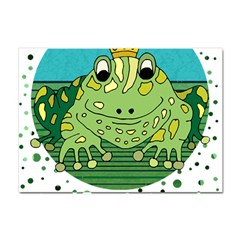 Frog Lovers Gift T- Shirtfrog T- Shirt Crystal Sticker (a4) by ZUXUMI