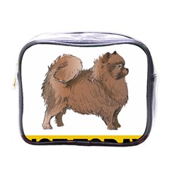 Pomeranian T-shirtnope Not Today Pomeranian 24 T-shirt Mini Toiletries Bag (one Side) by EnriqueJohnson