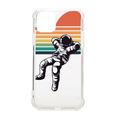 Funny Astronaut In Space T- Shirt Astronaut Relaxing In The Stars T- Shirt Iphone 11 Pro 5 8 Inch Tpu Uv Print Case