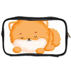 Pomeranian T-shirtnope Not Today Pomeranian 31 T-shirt Toiletries Bag (one Side) by EnriqueJohnson