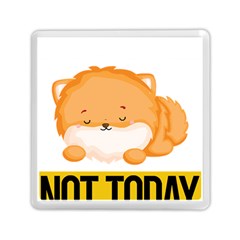 Pomeranian T-shirtnope Not Today Pomeranian 31 T-shirt Memory Card Reader (square) by EnriqueJohnson