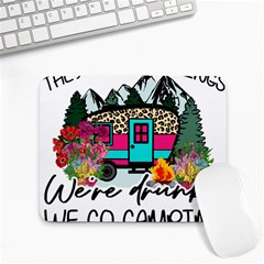 Funny Camping Sayings T- Shirt Funny Camping T- Shirt Small Mousepad by ZUXUMI