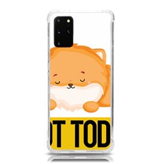 Pomeranian T-shirtnope Not Today Pomeranian 31 T-shirt Samsung Galaxy S20plus 6 7 Inch Tpu Uv Case by EnriqueJohnson