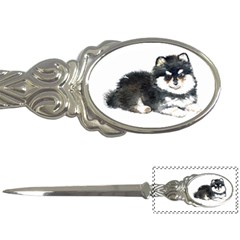 Pomeranian T-shirtsteal Your Heart Pomeranian 52 T-shirt Letter Opener by EnriqueJohnson