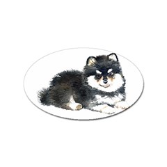 Pomeranian T-shirtsteal Your Heart Pomeranian 52 T-shirt Sticker (oval) by EnriqueJohnson