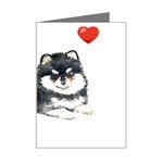 Pomeranian T-shirtsteal Your Heart Pomeranian 52 T-shirt Mini Greeting Card Left