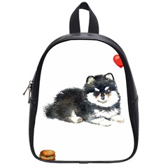 Pomeranian T-shirtsteal Your Heart Pomeranian 52 T-shirt School Bag (small) by EnriqueJohnson