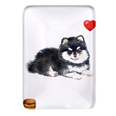 Pomeranian T-shirtsteal Your Heart Pomeranian 52 T-shirt Rectangular Glass Fridge Magnet (4 Pack) by EnriqueJohnson