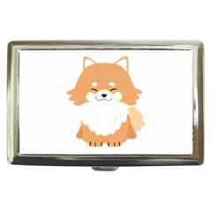 Pomeranian T-shirtwhite Look Calm Pomeranian 13 T-shirt Cigarette Money Case