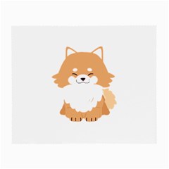 Pomeranian T-shirtwhite Look Calm Pomeranian 13 T-shirt Small Glasses Cloth by EnriqueJohnson