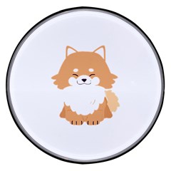 Pomeranian T-shirtwhite Look Calm Pomeranian 13 T-shirt Wireless Fast Charger(black) by EnriqueJohnson