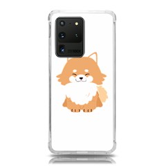 Pomeranian T-shirtwhite Look Calm Pomeranian 13 T-shirt Samsung Galaxy S20 Ultra 6 9 Inch Tpu Uv Case by EnriqueJohnson