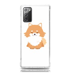 Pomeranian T-shirtwhite Look Calm Pomeranian 13 T-shirt Samsung Galaxy Note 20 Tpu Uv Case by EnriqueJohnson