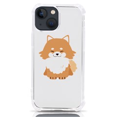 Pomeranian T-shirtwhite Look Calm Pomeranian 13 T-shirt Iphone 13 Mini Tpu Uv Print Case by EnriqueJohnson