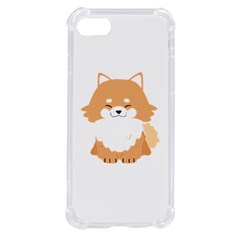 Pomeranian T-shirtwhite Look Calm Pomeranian 13 T-shirt Iphone Se by EnriqueJohnson