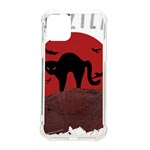 Funny Catzilla Petzilla Lovers T- Shirt Catzilla Funny Cat Shirt Humorous Cat T- Shirt iPhone 11 Pro 5.8 Inch TPU UV Print Case Front