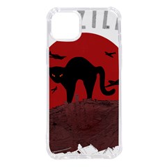 Funny Catzilla Petzilla Lovers T- Shirt Catzilla Funny Cat Shirt Humorous Cat T- Shirt Iphone 14 Plus Tpu Uv Print Case by ZUXUMI