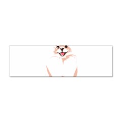 Pomeranian T-shirtwhite Look Calm Pomeranian 34 T-shirt Sticker Bumper (100 Pack) by EnriqueJohnson