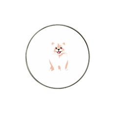 Pomeranian T-shirtwhite Look Calm Pomeranian 34 T-shirt Hat Clip Ball Marker (10 Pack) by EnriqueJohnson