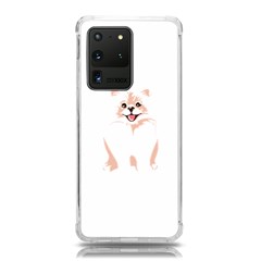 Pomeranian T-shirtwhite Look Calm Pomeranian 34 T-shirt Samsung Galaxy S20 Ultra 6 9 Inch Tpu Uv Case by EnriqueJohnson