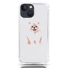 Pomeranian T-shirtwhite Look Calm Pomeranian 34 T-shirt Iphone 13 Mini Tpu Uv Print Case by EnriqueJohnson