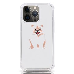 Pomeranian T-shirtwhite Look Calm Pomeranian 34 T-shirt Iphone 13 Pro Tpu Uv Print Case by EnriqueJohnson