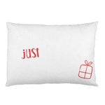 Funny Christmas Quote T- Shirt Sorry Santa Naughty Just Feels Too Nice Funny Christmas Quote T- Shir Pillow Case 26.62 x18.9  Pillow Case