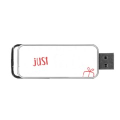 Funny Christmas Quote T- Shirt Sorry Santa Naughty Just Feels Too Nice Funny Christmas Quote T- Shir Portable Usb Flash (one Side) by ZUXUMI