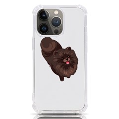 Pomeranian T-shirtwhite Look Calm Pomeranian 41 T-shirt Iphone 13 Pro Tpu Uv Print Case by EnriqueJohnson