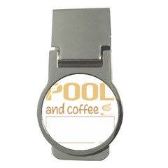 Pool T-shirtif It Involves Coffee Pool T-shirt Money Clips (round)  by EnriqueJohnson