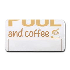 Pool T-shirtif It Involves Coffee Pool T-shirt Medium Bar Mat by EnriqueJohnson