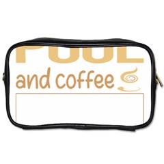 Pool T-shirtif It Involves Coffee Pool T-shirt Toiletries Bag (two Sides) by EnriqueJohnson