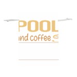 Pool T-shirtif It Involves Coffee Pool T-shirt Lightweight Drawstring Pouch (M) Front