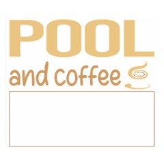 Pool T-shirtif It Involves Coffee Pool T-shirt Premium Plush Fleece Blanket (small) by EnriqueJohnson