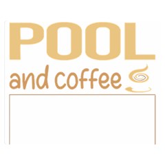 Pool T-shirtif It Involves Coffee Pool T-shirt Premium Plush Fleece Blanket (medium) by EnriqueJohnson