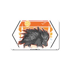 Porcupine T-shirtlife Is Better With Porcupines Porcupine T-shirt Magnet (name Card) by EnriqueJohnson